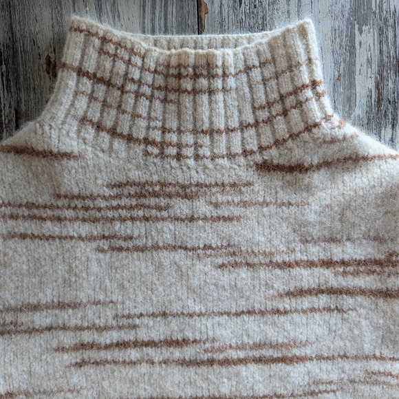 Banana Republic Italian Spacedye Wool Blend Sweater Women's Medium - Picture 3 of 6